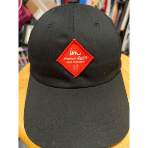 im Baseball Cap Black Red Unisex One Size
